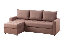 Угловой диван Виктория 2-1 comfort 1600 с утяжкой (дельфин), Боровичи мебель